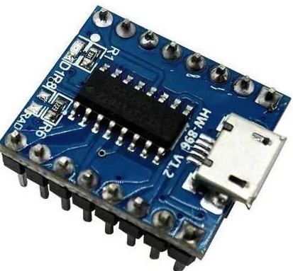 מודול נגן MP3 מודול קול  IC 16MBIT  HW896 JQ6500