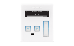 פאנל 3 לחצנים לבן ARC - 3  SYMETRIX