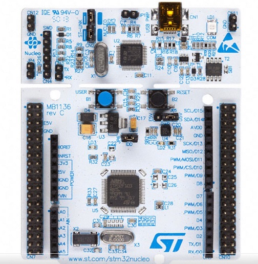 לוח כלי פיתוח STM32 תומך בבקרי ארדואינו