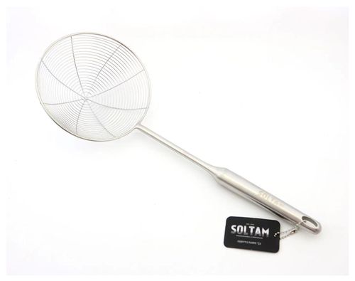 כף מסננת נירוסטה סולתם | SOLTAM