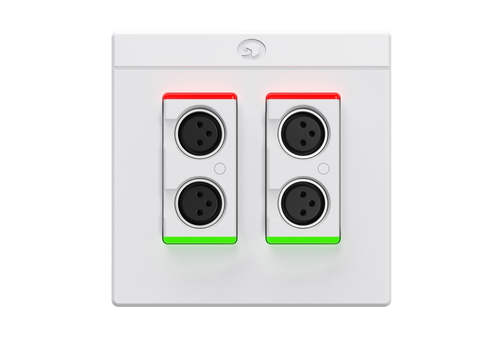 פאנל חיבור קיר xIn XLR 4 
