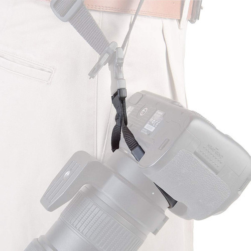 OP/TECH USA System Connectors Lens Loops סט זוג לולאות לנשיאת מצלמה מהעדשה