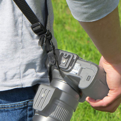 OP/TECH USA System Connectors Lens Loops סט זוג לולאות לנשיאת מצלמה מהעדשה