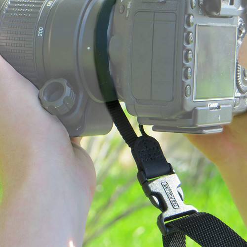 OP/TECH USA System Connectors Lens Loops סט זוג לולאות לנשיאת מצלמה מהעדשה