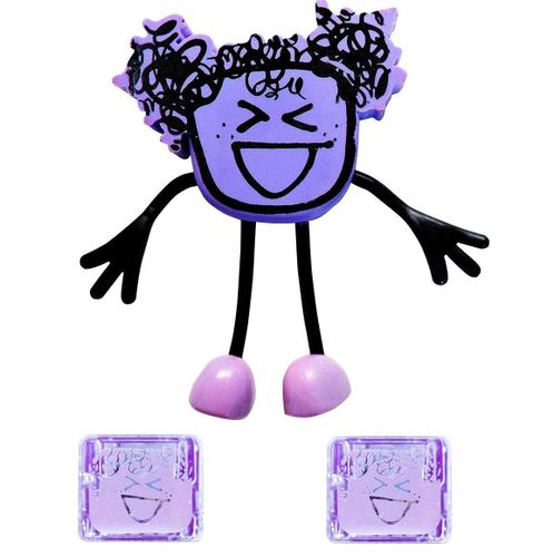 חברים זוהרים באמבטיה - שתי קוביות זוהרות במים ובובת לומי Lummy