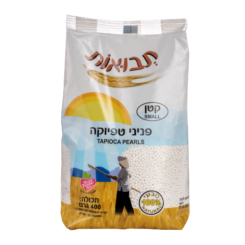פניני טפיוקה 400 גרם תבואות