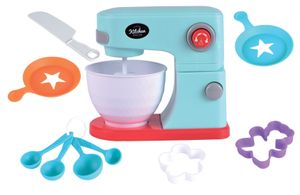 מיקסר חשמלי מסתובב עם אורות ו 2 מהירויות + 9 אביזרי משחק