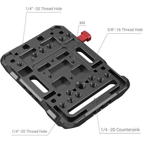 פלטה מתאמת לסוללות SmallRig V-LOCK
