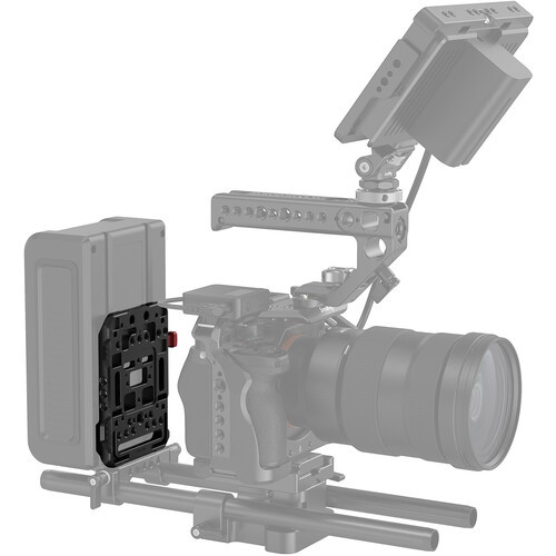 פלטה מתאמת לסוללות SmallRig V-LOCK