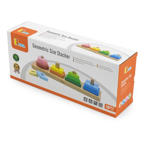 התאם צורה פירמידה צורות גאומטריות מעץ