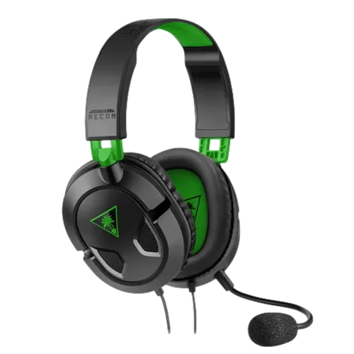 אוזניות גיימינג TURTLE BEACH RECON 50X Multi Platform שחור ירוק 