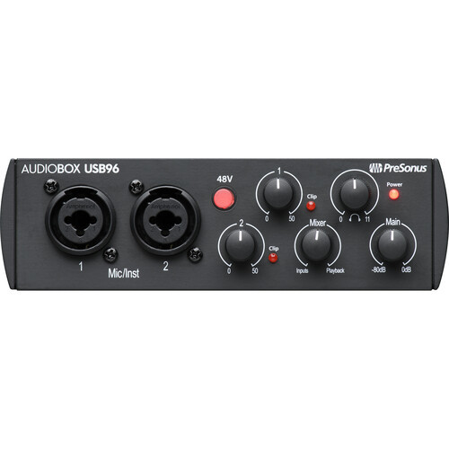 כרטיס קול 2×2 PreSonus AudioBox USB® 96 25th Anniversary