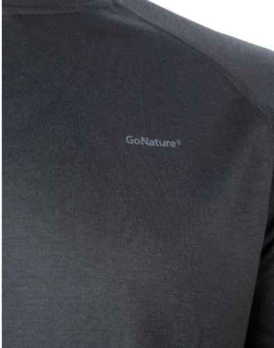 גופיית גברים טרמית - GoNature - wool merino hybrid level 3