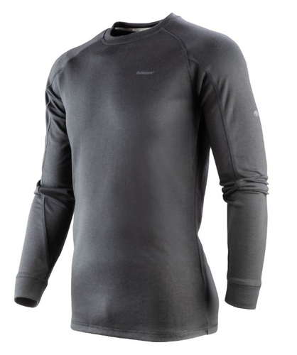 גופיית גברים טרמית - GoNature - wool merino hybrid level 2