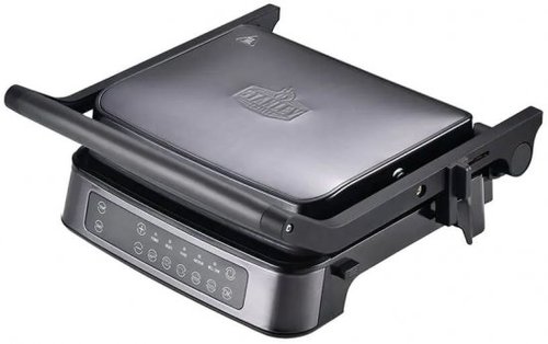 טוסטר לחיצה דיגיטלי 2000W מבית StanleyGrills - צבע שחור