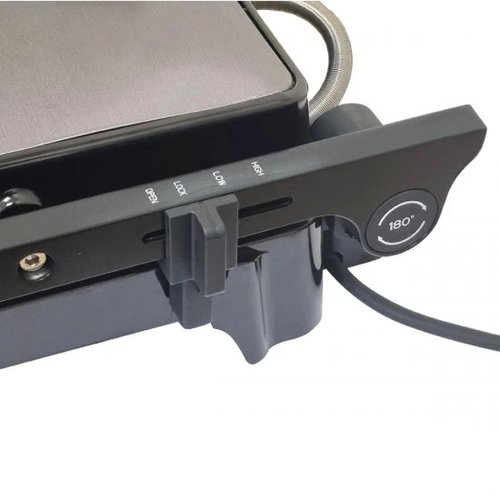טוסטר לחיצה דיגיטלי 2000W מבית StanleyGrills - צבע שחור