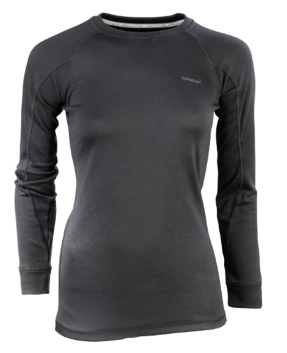 גופיית נשים טרמית - GoNature - wool merino hybrid level 3