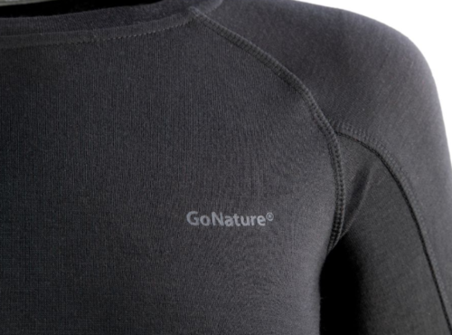 גופיית נשים טרמית - GoNature - wool merino hybrid level 3