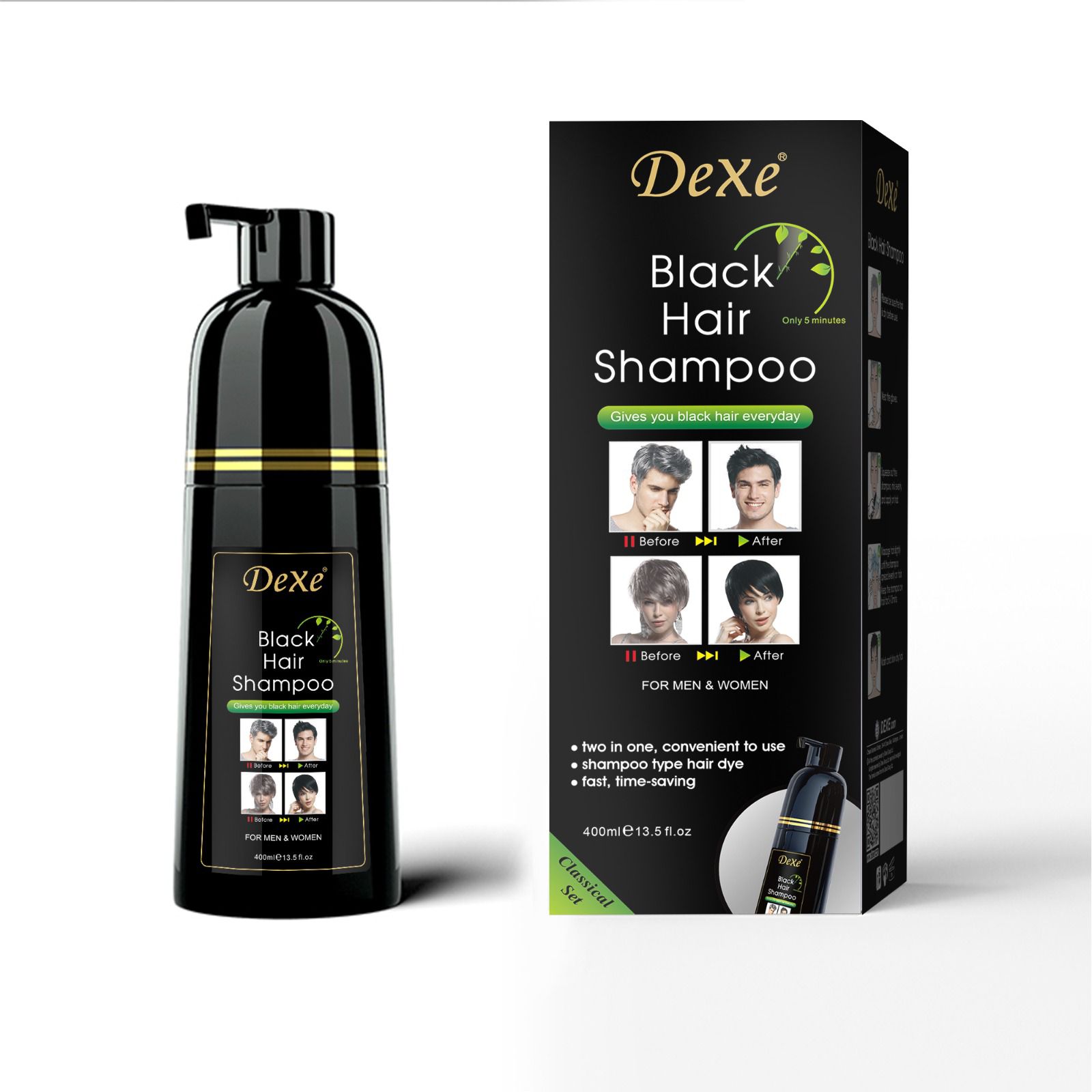 שמפו לשיער שיבה DEXE   מ"ל 400