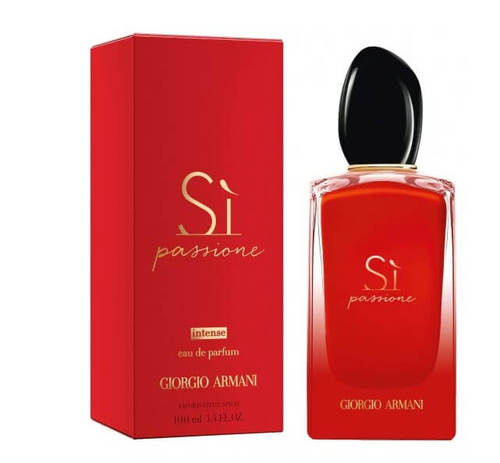 בושם לאישה Armani Si Passione Intense  EDP 100 ml 