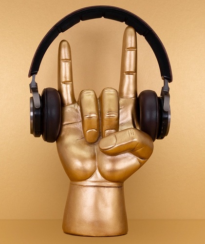 מעמד לאקססוריז Rock On + אוזניות בלוטוס 