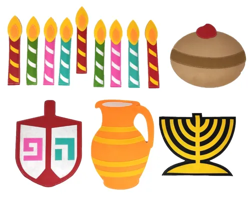 ערכת קישוט מלבד - חנוכה