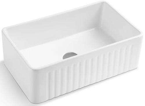 כיור מטבח פסים חרס דגם ניו יורק 