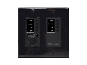 בקר שמונה לחיצים שחור W-4 B SYMETRIX