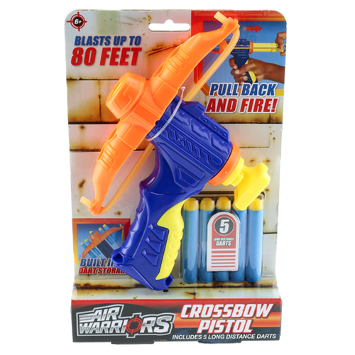 אקדח קשת חצים CROSSBOW PISTOL עם 5 חיצים ארוכי טווח עד 20 מ'