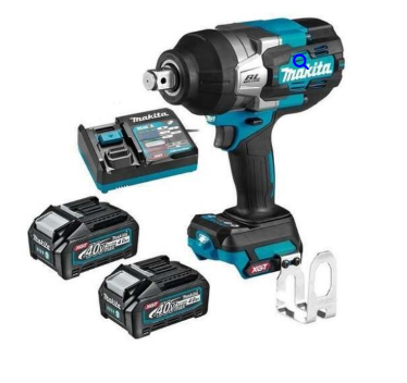 מברגת אימפקט MAKITA TD001G 40V עם 2 סוללות 4Ah ומטען