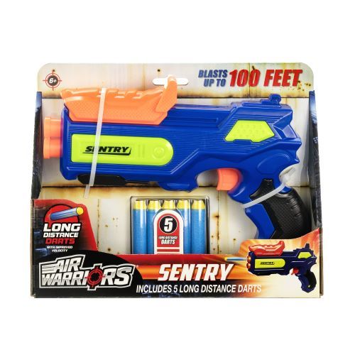 אקדח חצים סנטרי SENTRY עם 5 חיצים ארוכי טווח עד 25 מ'