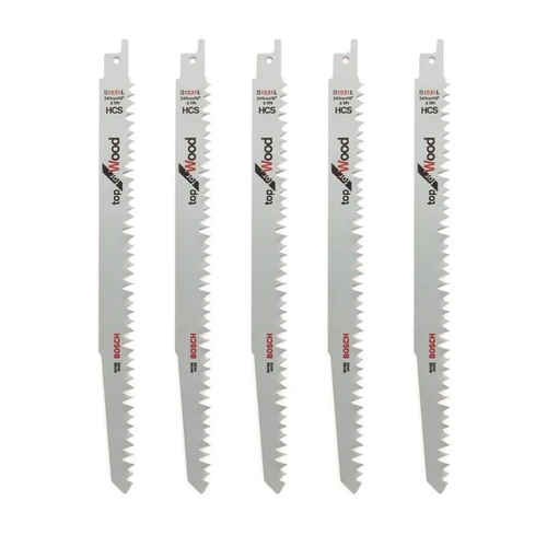 סט 5 מסוריות למסור חרב לעץ BOSCH 1542K בוש