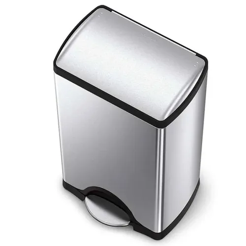 פח דוושה מלבני נירוסטה 38 ל' סימפליומן | Simplehuman