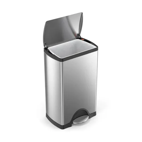 פח דוושה מלבני נירוסטה 38 ל' סימפליומן | Simplehuman