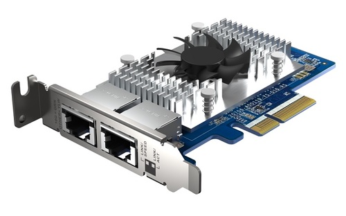 QNAP QXG-10G2T-X710, DUAL Port 10G Base-T, Intel X710
