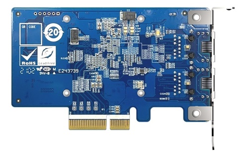 QNAP QXG-10G2T-X710, DUAL Port 10G Base-T, Intel X710