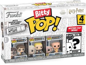 ביטי פופ! - מארז 3 דמויות + דמות בהפתעה Bitty POP! Harry Potter Wizarding World - הארי פוטר עולם הקסמים