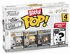 ביטי פופ! - מארז 3 דמויות + דמות בהפתעה Bitty POP! Harry Potter Wizarding World Voldemort - וולדמורט