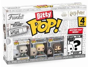 ביטי פופ! - מארז 3 דמויות + דמות בהפתעה Bitty POP! Harry Potter Wizarding World Voldemort - וולדמורט