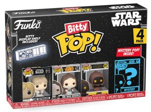 ביטי פופ! - מארז 3 דמויות + דמות בהפתעה Bitty POP!: Star Wars- Luke - מלחמת הכוכבים לוק