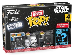 ביטי פופ! - מארז 3 דמויות + דמות בהפתעה Bitty POP!: Star Wars - The Fighter Pilot - מלחמת הכוכבים טייס קרב