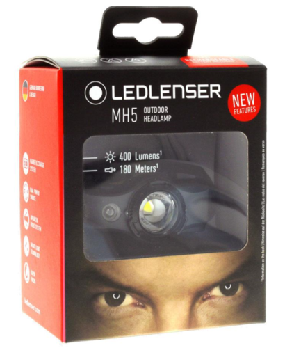 פנס ראש טקטי נטען MH5 V  Led Lenser