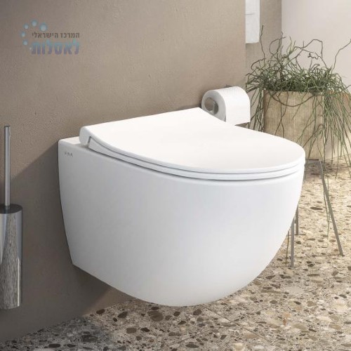 VitrA 120-001-009 | מושב אסלה דק VitrA Sento Slim | לבן מט | ויטרה