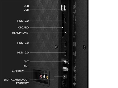 טלוויזיה TV QLED 65E7KQ Smart TV Hisense