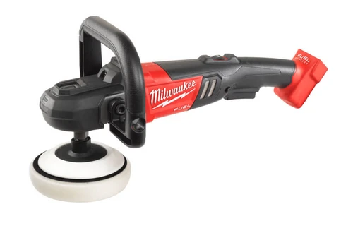 פולישר נטען M18FAP180 + זוג סוללות 5 אמפר + מטען Milwaukee 