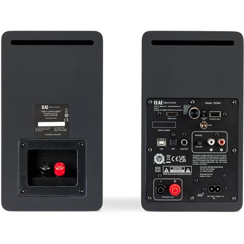 זוג רמקולים מדפיים מוגברים מבית Elac  דגם Debut ConneX DCB41