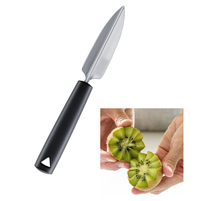 סכין v  לחיתוך זיגזג לפירות