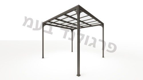 פרגולת אלומיניום מדגם הייטק פרימיום ROYAL CROWN העומדת בפני עצמה ( לא צמודת קיר )