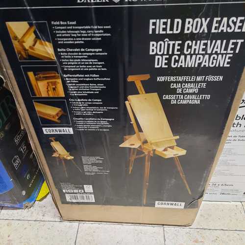 כן ציור מתקפל למזוודה מקצועי ואיכותי עם מגירת אחסון ופלטה 