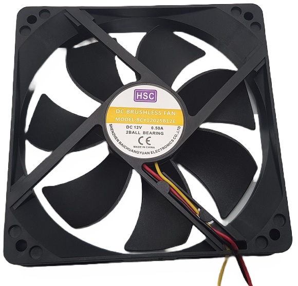 מאוורר 12V 120X120X25mm